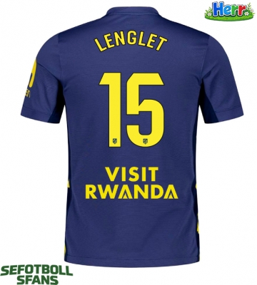 Atletico Madrid Clement Lenglet #15 Bortatröja 2025-26 Kortärmad